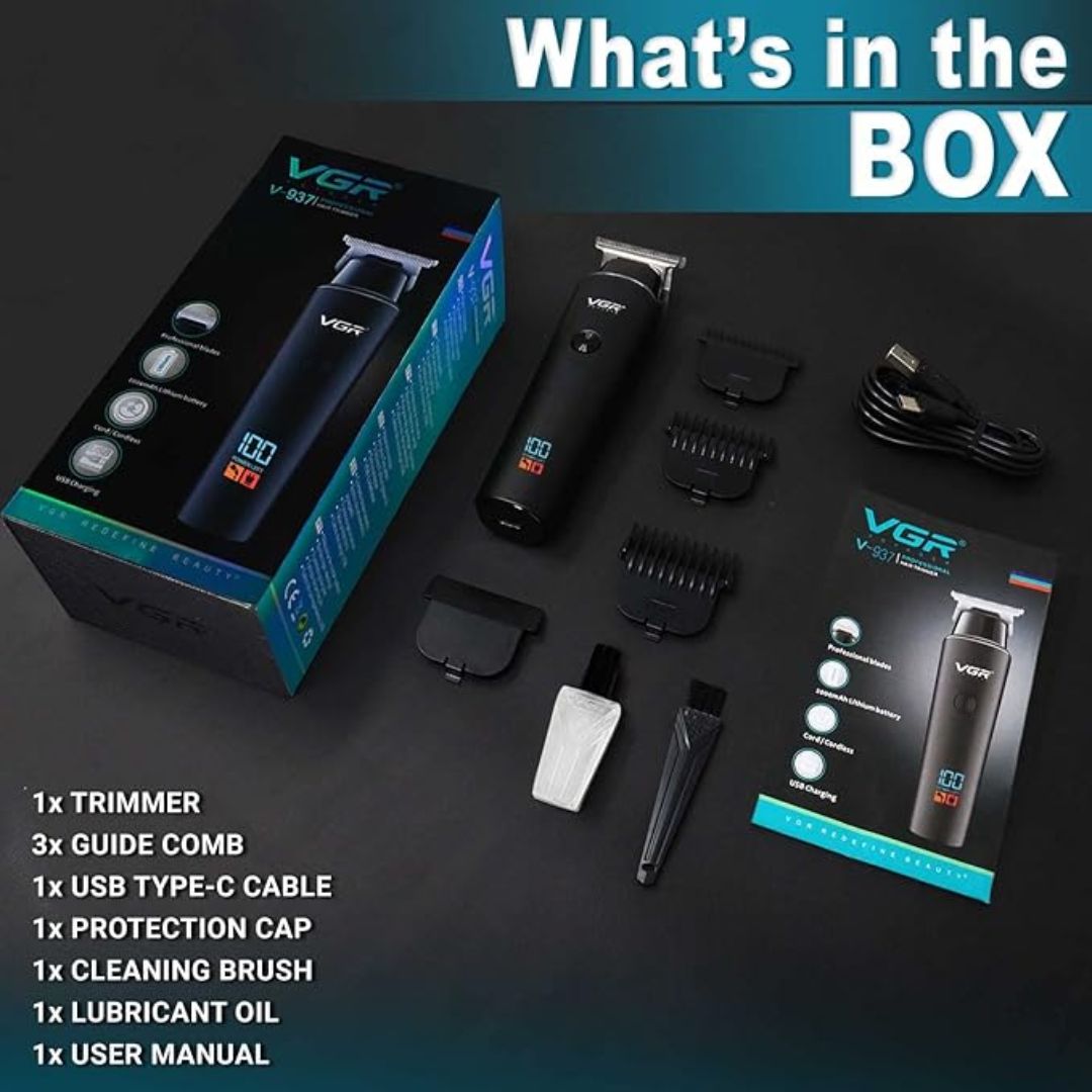 VGR V-937 Professional Hair & Beard Trimmer Saadi.Pk