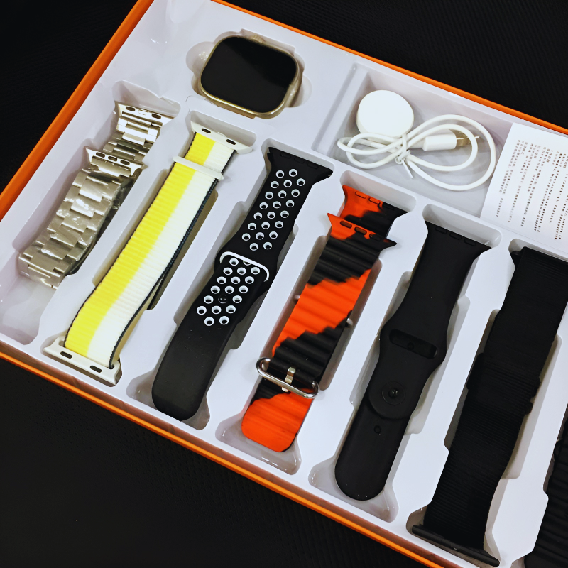 7-in-1 Ultra 2.01 Big Display Smartwatch - Free Cash on Delivery Saadi.Pk