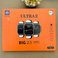 Smart Watch Ultra 2 7 in 1 Straps Big 2.3 Infinite Amoled Display Saadi.Pk