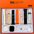 Smart Watch Ultra 2 7 in 1 Straps Big 2.3 Infinite Amoled Display Saadi.Pk