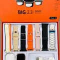 Smart Watch Ultra 2 7 in 1 Straps Big 2.3 Infinite Amoled Display Saadi.Pk